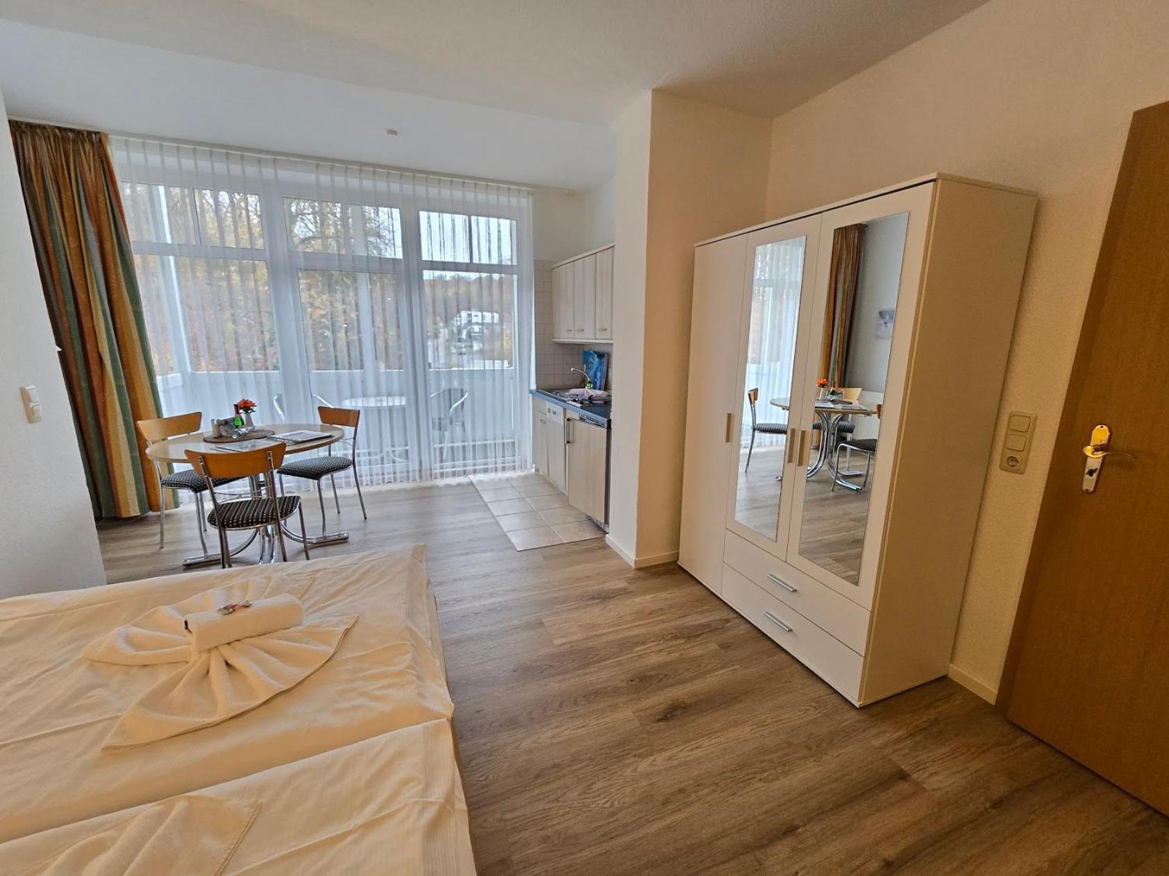 Residenz Seeblick Studio 2 Mit Balkon Зеллин Экстерьер фото